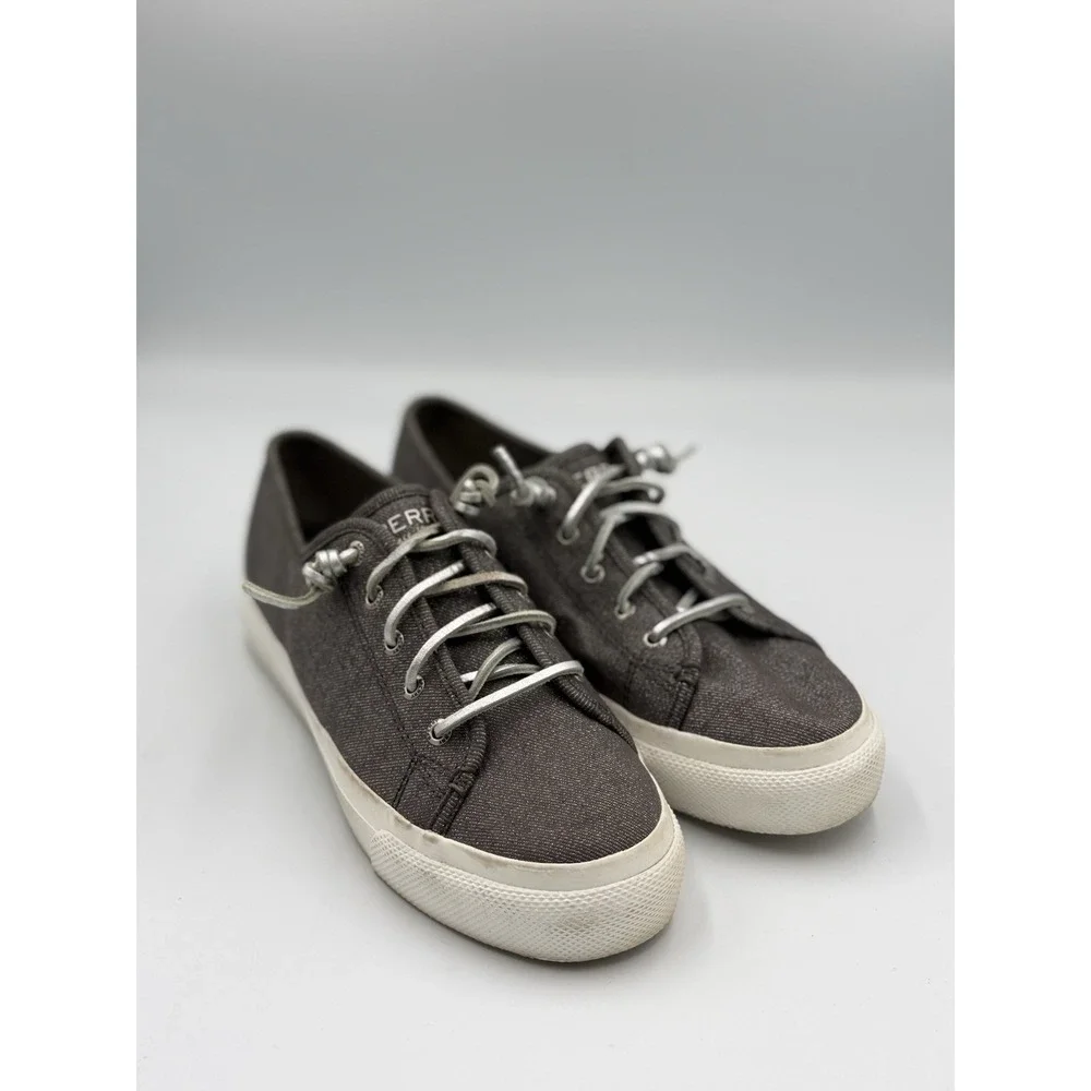 Sperry Top-Sider SeaCoast Core Low Top Sneakers Women's Size 9M Grey STS80332
